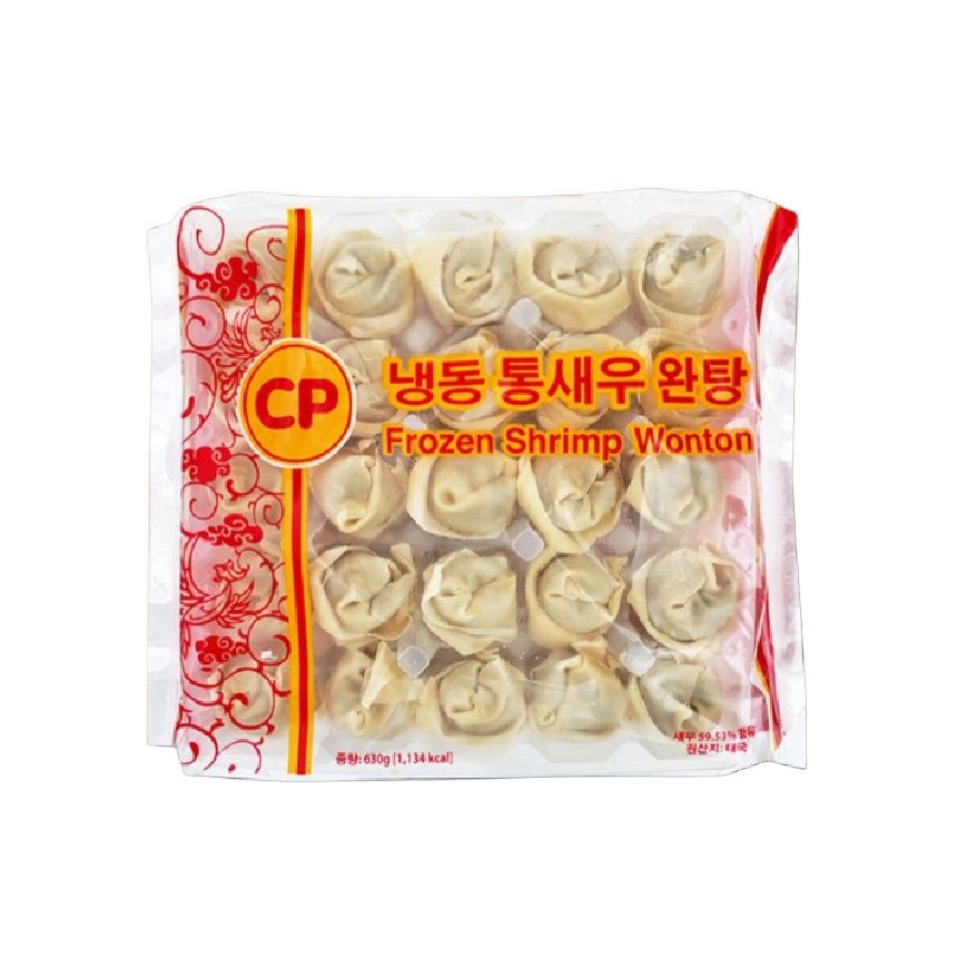 CP 통새우 완탕 630g 스프포함 만두국 새우 만두 만두탕