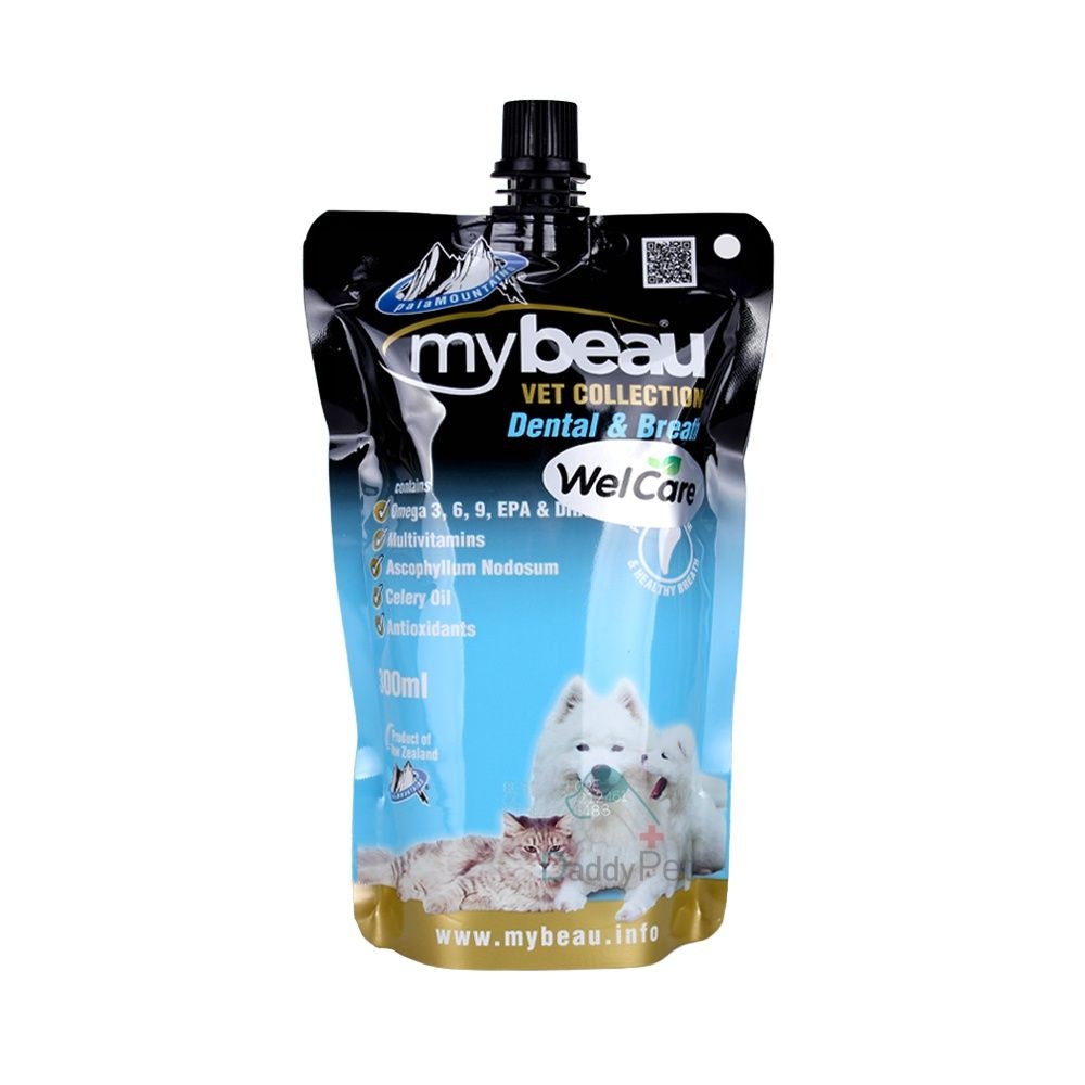 벨벳 마이뷰 강아지 고양이 덴탈 브레스 영양제 300ml 구강 치석예방 살균