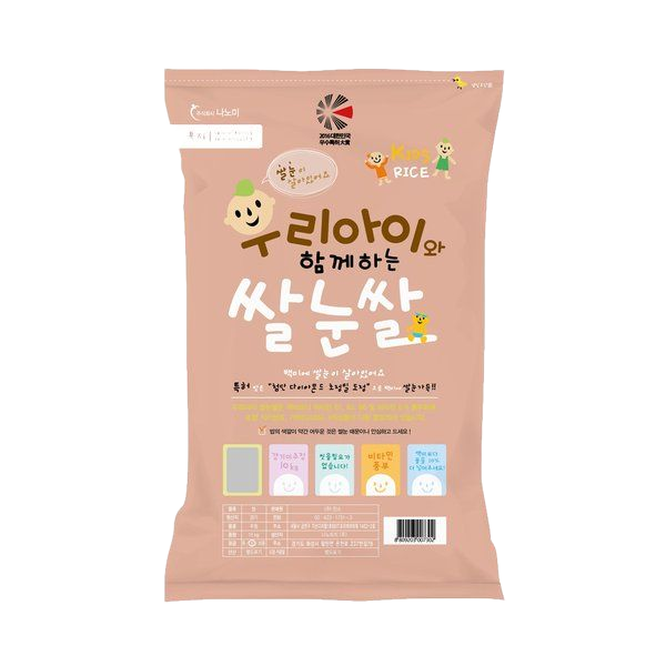 나노미 25년산 경기미 고시히카리 우리아이와 함께하는 쌀눈쌀 10kg 10kgx1포