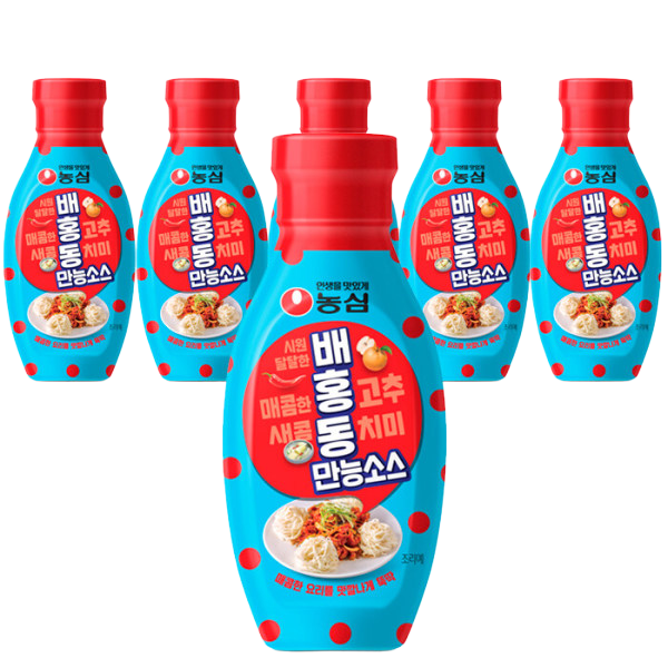 농심 배홍동 만능소스 300g x 6개