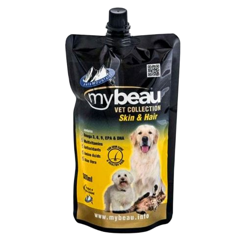 DOG&CAT 벨벳 마이뷰 스킨&헤어 300ml 피부영양제 유산균 10포