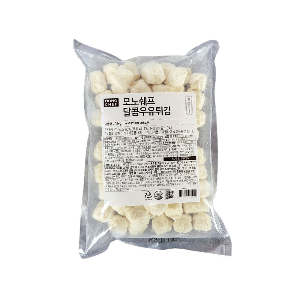 엘에프푸드 달콤 우유튀김 1kg (이자까야 안주 모노마트 LF푸드)
