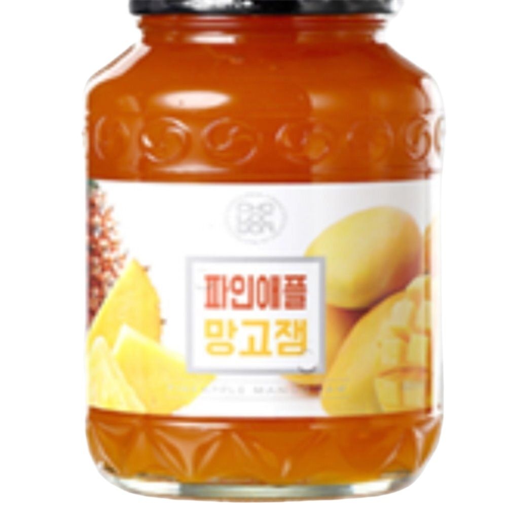 딸기잼 1kg+파인애플망고잼 1kg 스프레드