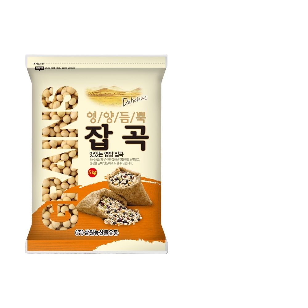 삼원농산 국산 백태 5kg 메주콩