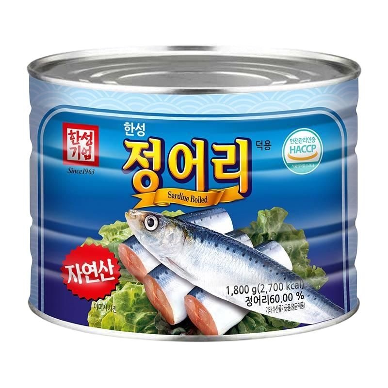 정어리통조림 한성기업 실온 1.8kg