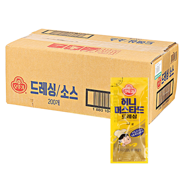 오뚜기 허니머스타드 12g 600개