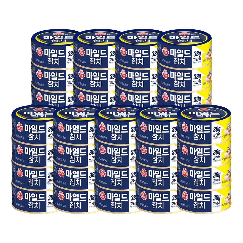오뚜기 오뚜기참치 마일드 200g 36개