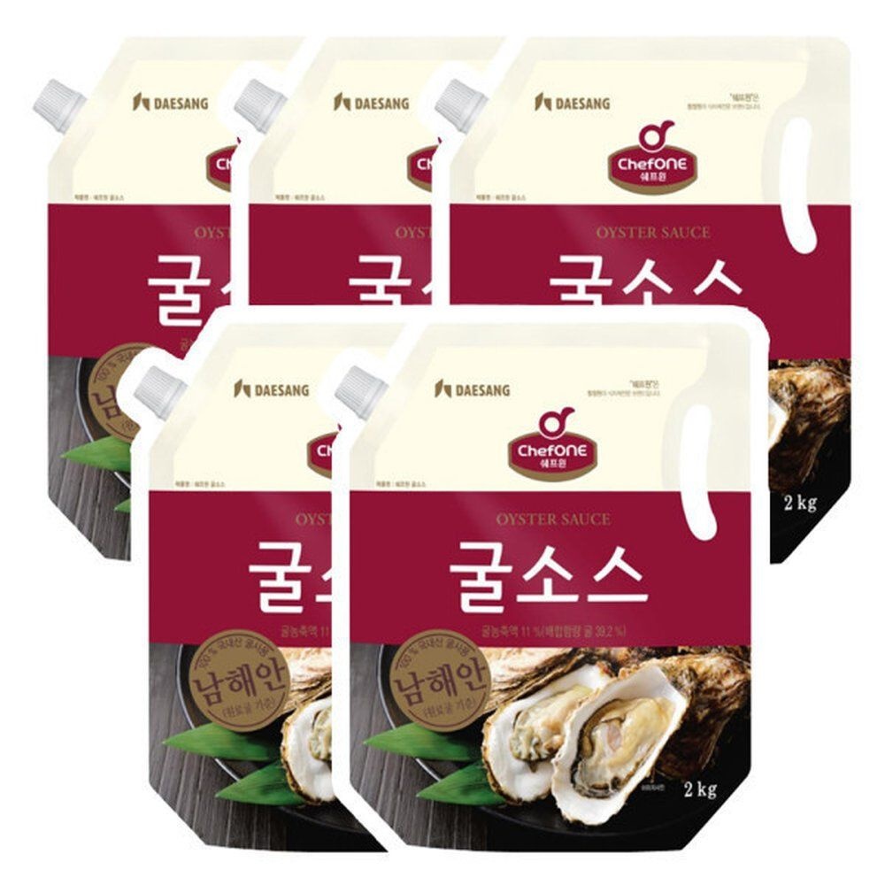쉐프원 굴소스 (스파우트) 2kg x 5개