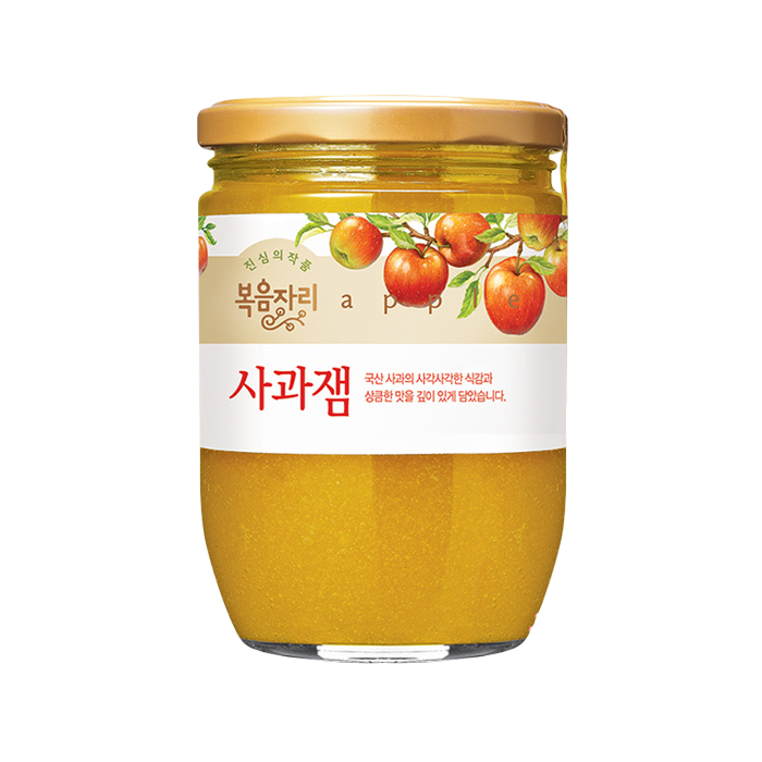 복음자리 사과잼 620g x 12개 (박스)