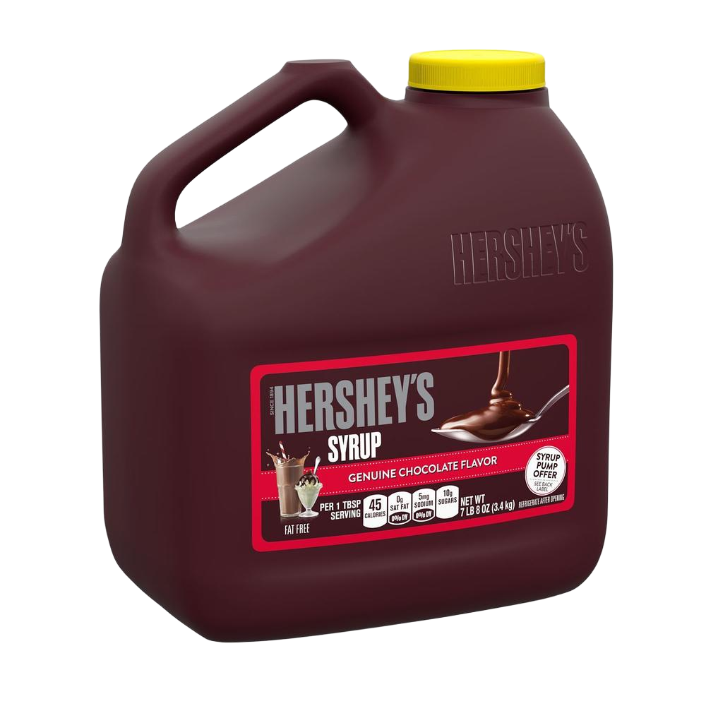 HERSHEY'S HERSHEYS 허쉬 리얼 초콜렛 맛 시럽 3.4kg 1 팩