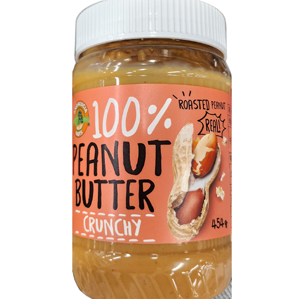 100 피넛버터 크런치 454g 땅콩버터 땅콩잼
