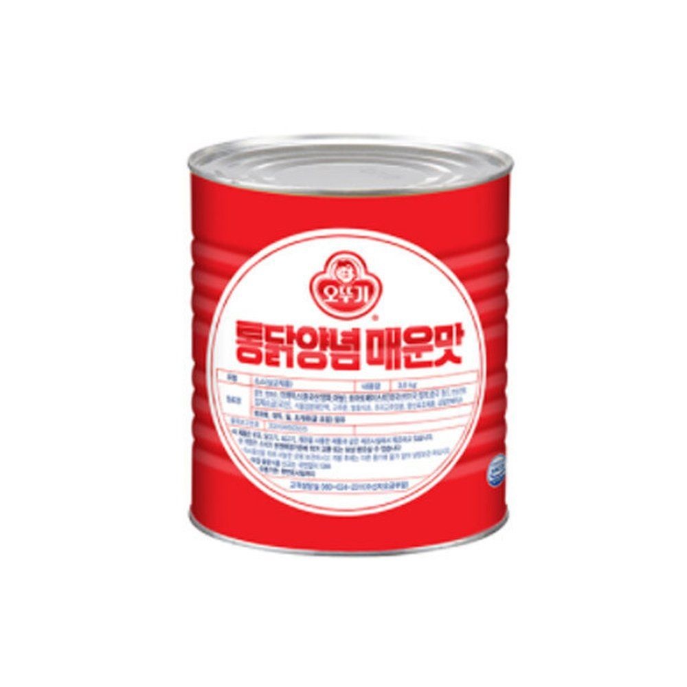 (무)오뚜기 통닭양념매운맛3.6kgX3개