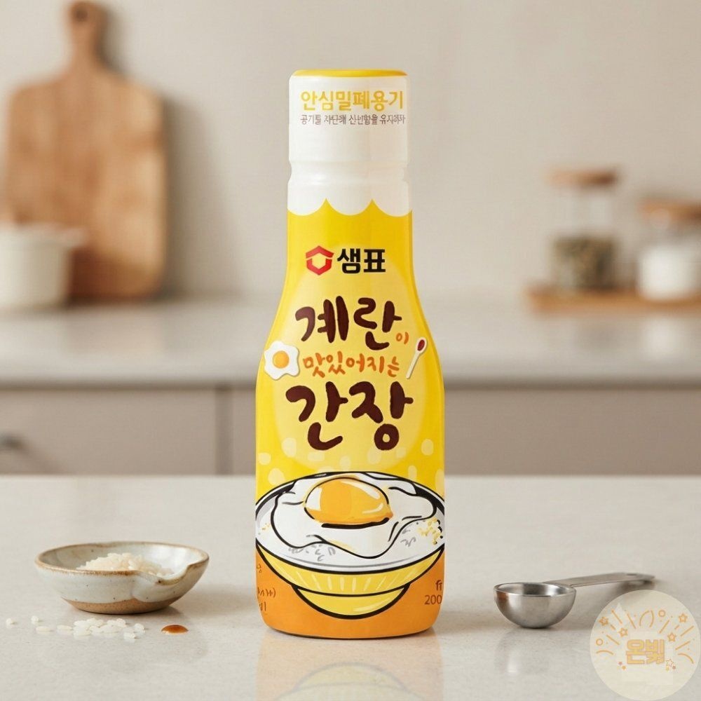 온빛마켓 샘표 계란밥간장 3개 간장계란밥간장 양념간장
