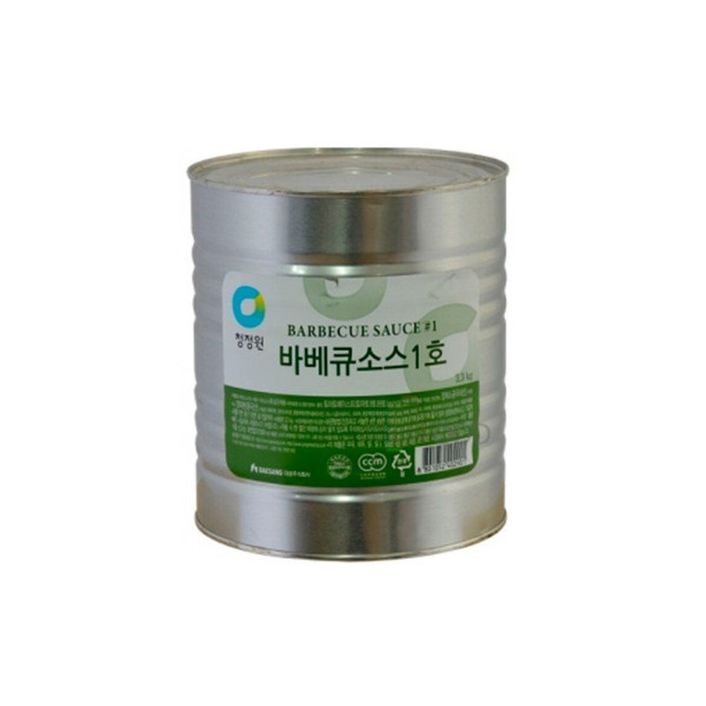 청정원 바베큐소스1호 3.3kg 6개입 캔