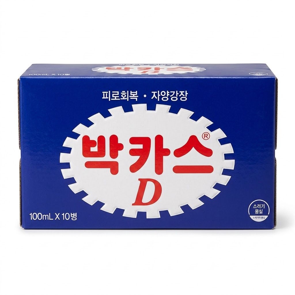 동아제약 박카스D 5팩 총 50병 자양강장 피로회복 카페인 사무실 선물 비타민 드링크 음료