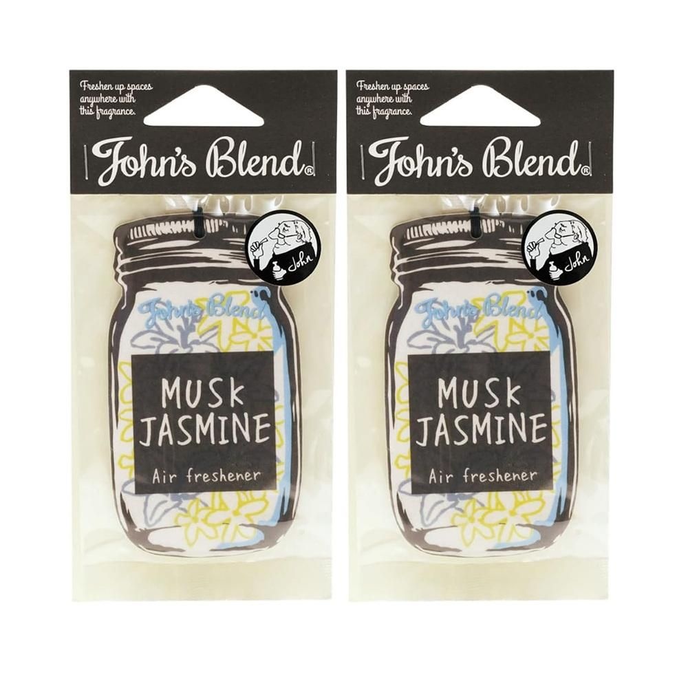 [해외] 존스 블렌드 머스크 자스민 종이 방향제 997g 2팩 John's Blend Paper Air Freshener Musk Jusmin