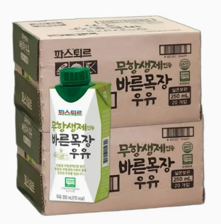 파스퇴르 바른목장 250ML 40입