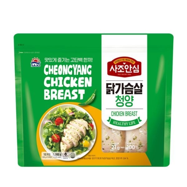사조안심 닭가슴살청양할라피뇨 1.5kg