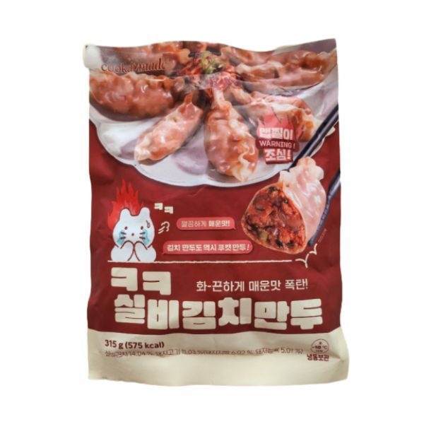 쿠캣 ㅋㅋ실비김치만두 315g X 4팩