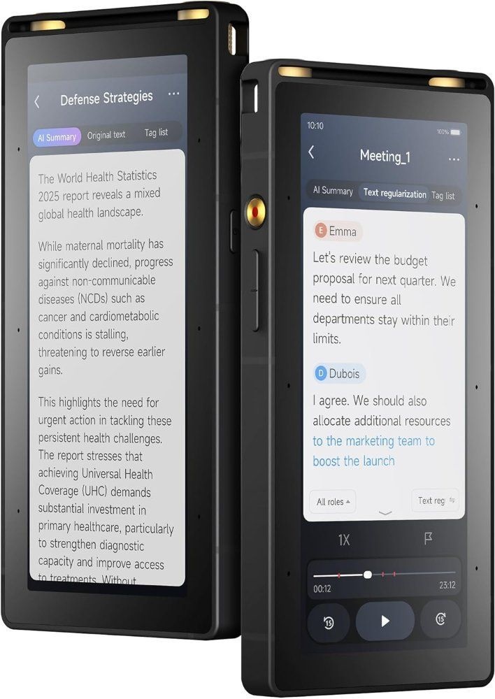[해외] iFLYTEK S6 AI 음성 녹음기
