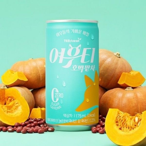 여우티 호박팥차 다이어트캔 175ml*30캔