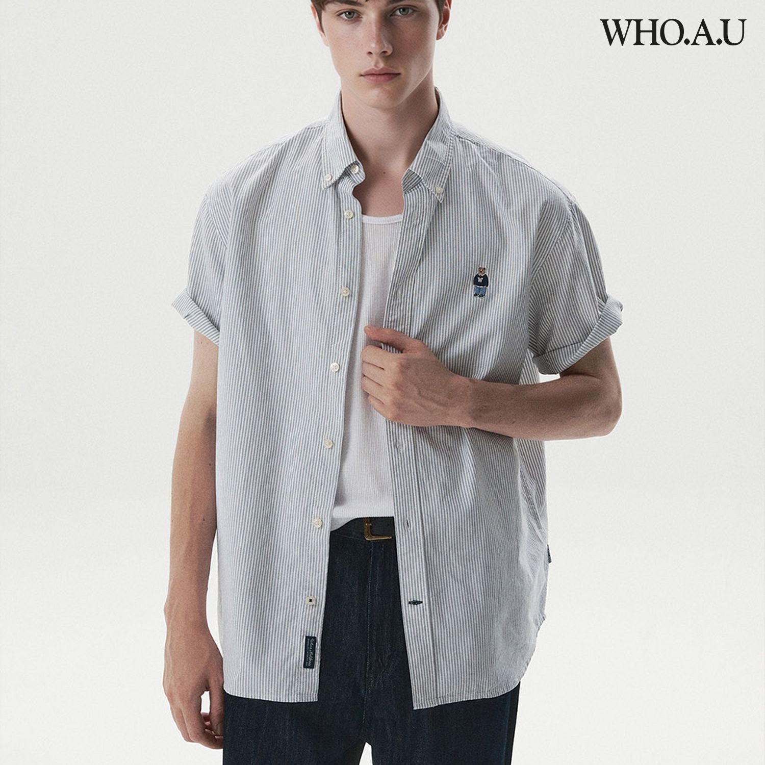 공용 Steve Oxford Short Sleeve Shirt (셔츠) WHYWG2511U