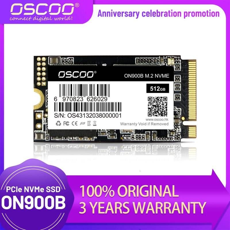 UnKnown [해외] 노트북 SSD 에스에스디 M.2 2TB 1TB 하드 ON900B nvme ssd m2 pcie 256GB 512GB 디스크 2242 데스크탑용 드라이브