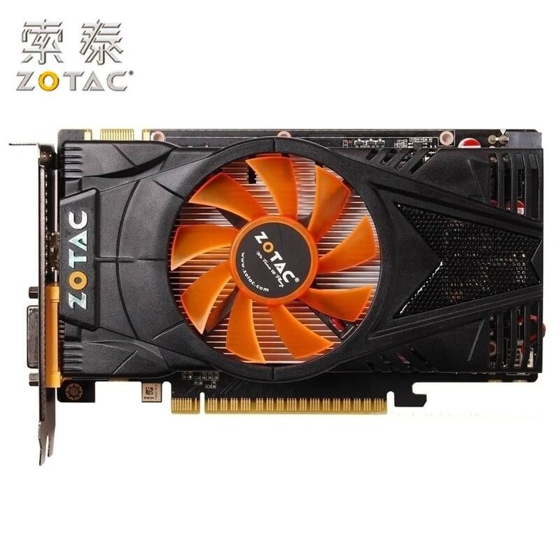 [해외] 오리지널 ZOTAC GeForce GTX 550Ti-1GD5 그래픽 카드 썬더 PB NVIDIA GTX500 GTX550 1GD5 1G 비디오 192bit GDDR5 중고