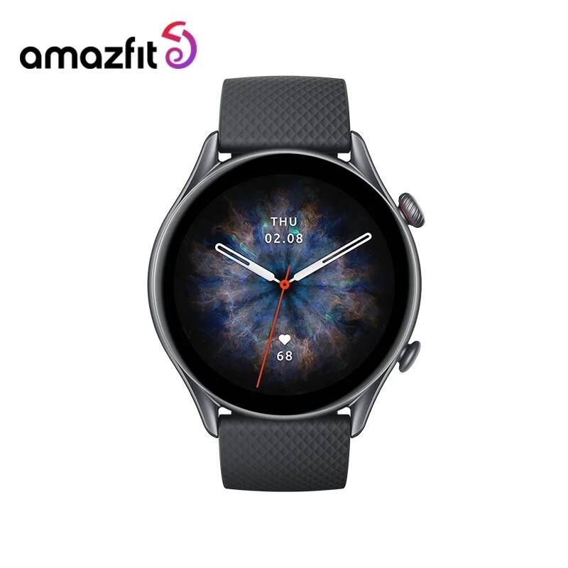 [해외] 스마트워치 Amazfit GTR 3 Pro GTR3 GTR-3 Smart시계 AMOLED 디스플레이 Zepp OS App 12 일 배터리 수명 안드로이드