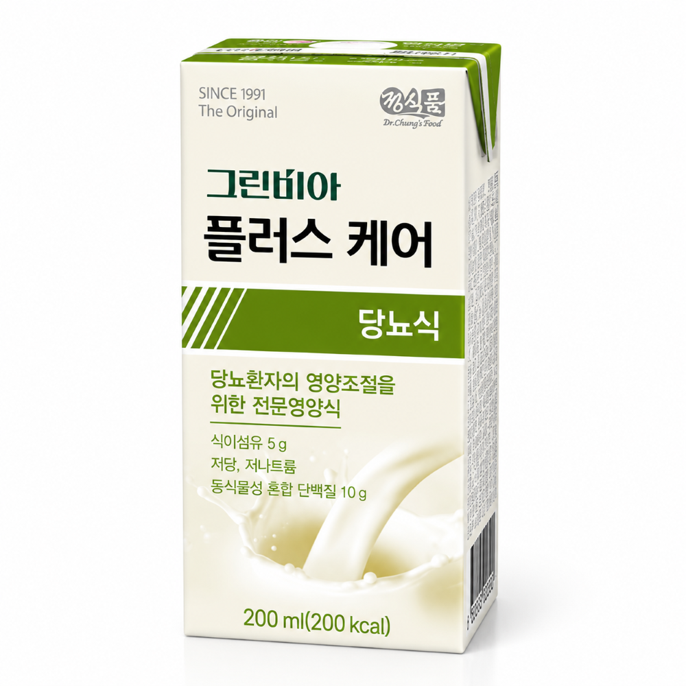 그린비아 정식품 그린비아 플러스케어 당뇨식 200mlx24팩, 인기건강식품