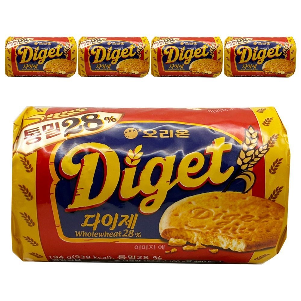 오리온 다이제 통밀 194g x 5개