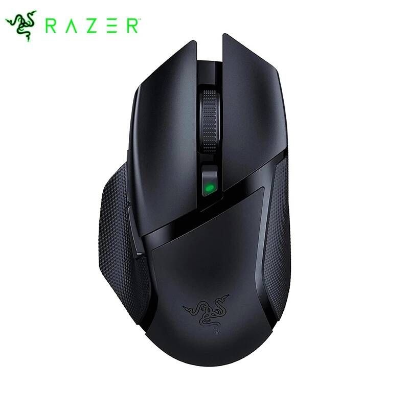 [해외] 무선 무소음 게이밍 버티컬 마우스 Razer Basilisk X HyperSpeed-무선 인체 공학적 게임용 16000 인치 당 점