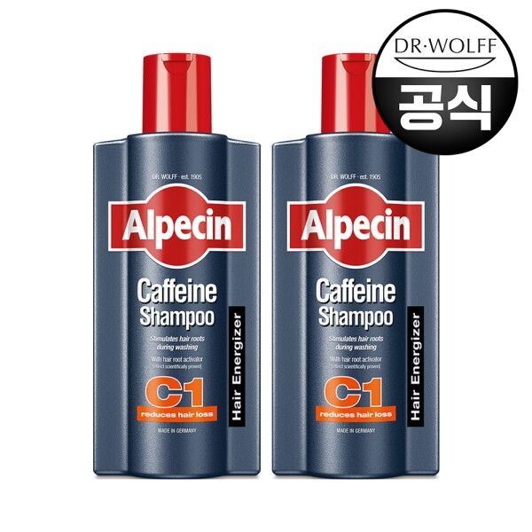 [알페신] 카페인 샴푸 C1 (모발 강화) 600ml X 2