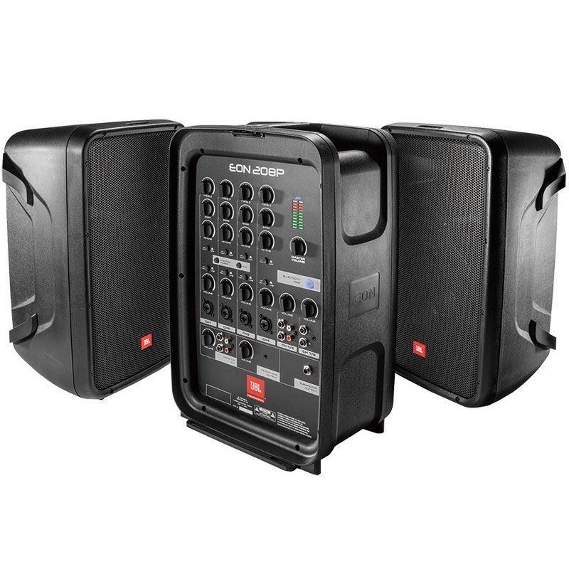 UnKnown [해외] JBL EON208P 8채널/300와트 고품위 휴대용 PA 시스템 오키나와·낙도는 송료 별도 안심의 일본 정규품!625280