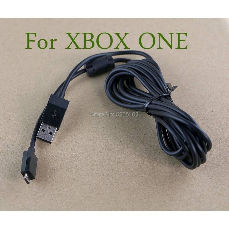 UnKnown [해외] 엑스박스패드 교체 하우징 케이스 액세사리 XBOX컨트롤러 게임 플레이 충전 케이블 마이크로 USB 플러그 및 패드 Xb