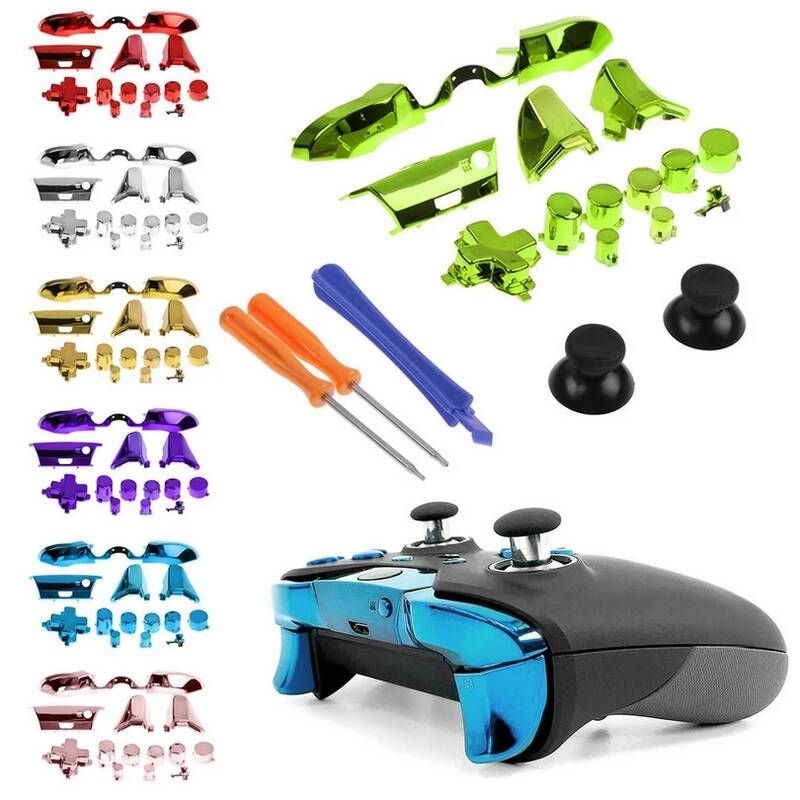 [해외] 엑스박스패드 교체 하우징 케이스 액세사리 XBOX컨트롤러 Xbox One Elite X1 컨트롤러 용 액세서리 범퍼 트리거 버튼