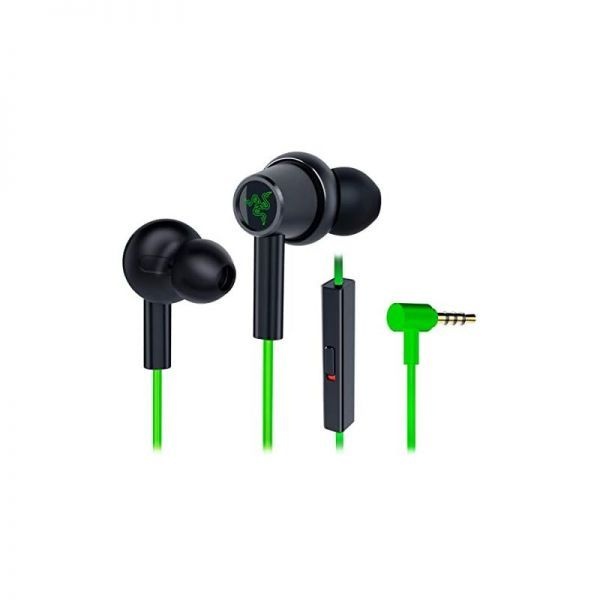 Razer [해외] Razer 레이저 Hammerhead Duo Console 게이밍 이어폰 그린 리미티드 에디션 3.5mm 하이브리드 드라이버 인이어 타입 with 마
