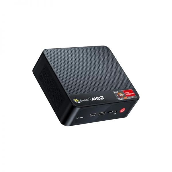 Beelink [해외] Beelink 비링크 SER5 MAX 미니 PC AMD Ryzen 7 6800U 최대 4.7GHz 8C 16T 24GB LPDDR5 500GB M.2 PCle 4.0 SSD 탑재 컴퓨터 트리플 스크린