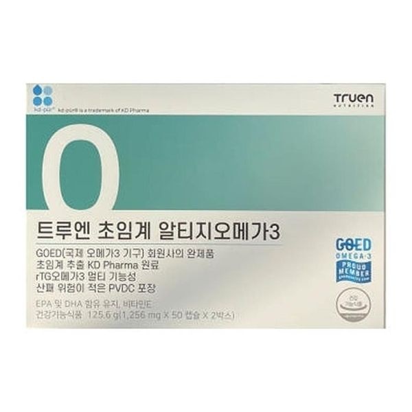 트루엔 초임계 알티지오메가3 1256mg x 100캡슐(LC)