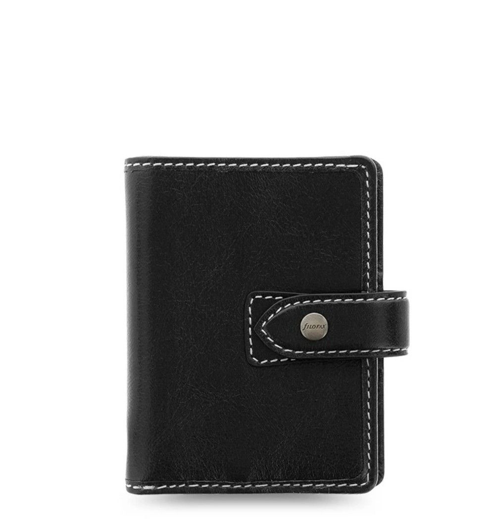 [해외] 파이로팩스 Filofax 시스템 다이어리 미니 5공 말덴 Malden 풀그레인 프리미엄 가죽