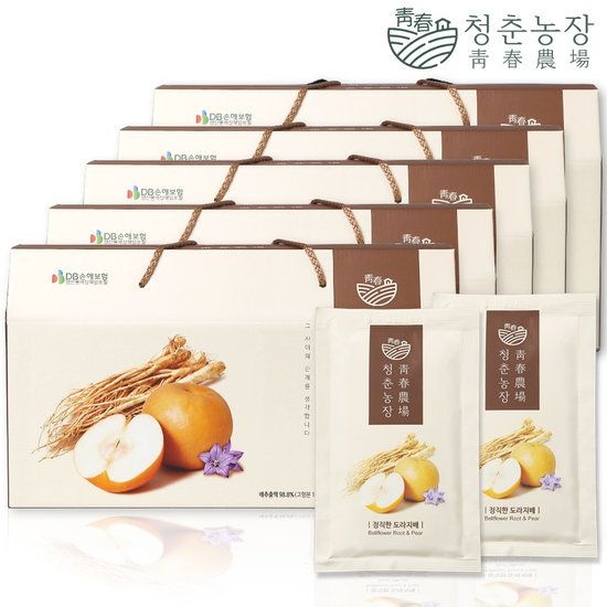청춘농장 도라지배즙 5박스 총 150포