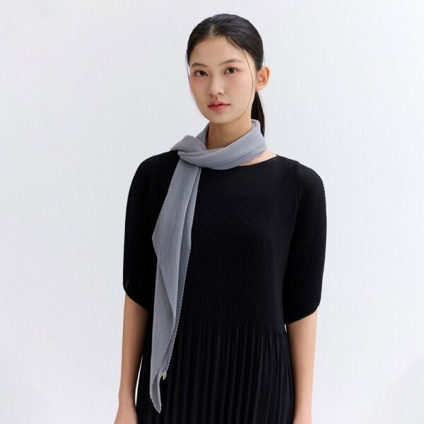 [플리츠미] 쉬폰 플리츠 스카프_EPSCS226001