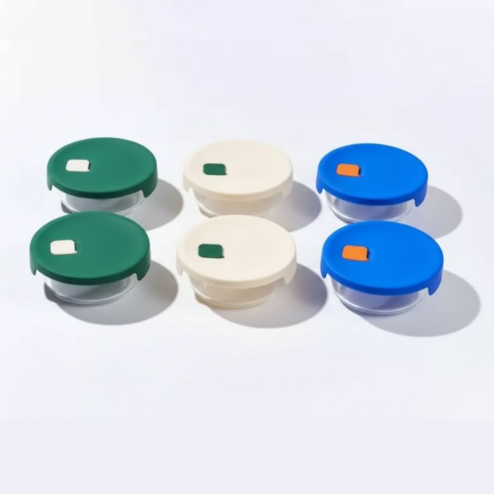 [오늘출발] 알레보 디엣지 플러스 유리 밥용기 1세트 (6P)