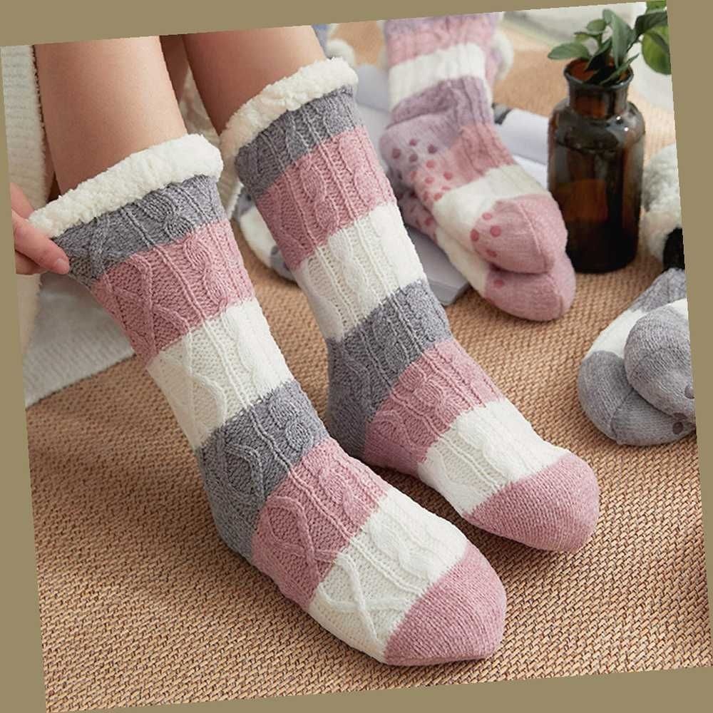 후리스 롱 수면양말 핑크 보온양말 수족냉증양말 후리스양말