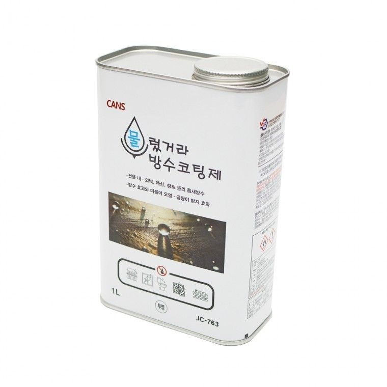 제이앤그린 협력사 방수제 누수방지 액체고무 바르는 방수코팅제 투명 1L