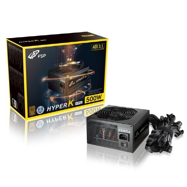 FSP HYPER K PRO 80PLUS BRONZE ATX3.1 230V EU 블랙 700W 벌크형 4046303