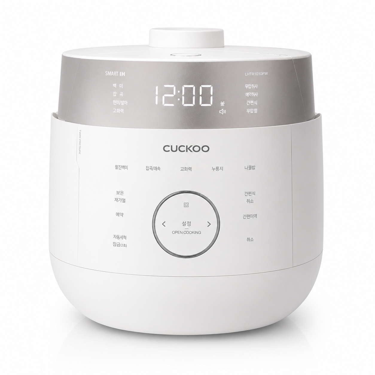 쿠쿠 CUCKOO IH전기압력밥솥 트윈프레셔 마스터셰프 CRP-LHTR0610FGWM