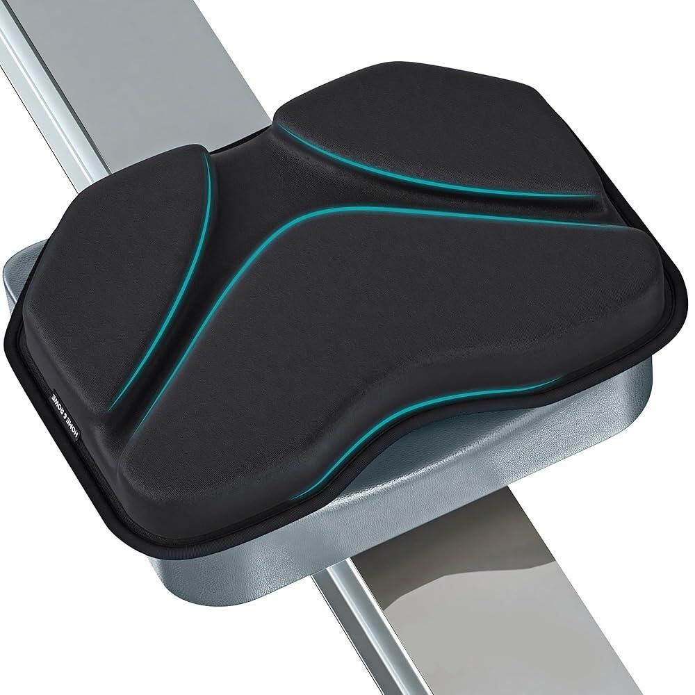 [해외] Concept 2 Rower와 호환되는 조정 기계 시트 쿠션 - 젤 패드는 Hydrow Peloton 기타 로잉 머신과 호환 적인 로워 액서리 [호