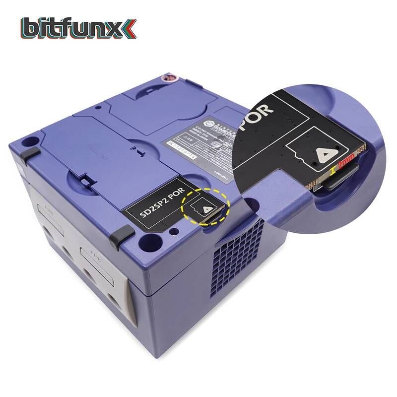 [해외] 닌텐도 스위치 케이스 액세서리 악세사리 Bitfunx SD2SP2 프로 SD 카드 어댑터 로드 SDL 마이크로 TF 리더 게임큐브 NGC N
