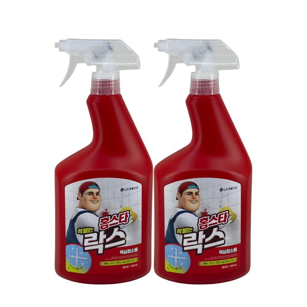 홈스타 착붙는 락스 욕실청소 900ml 2개